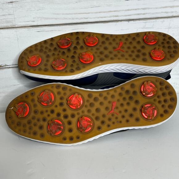 Puma Ignite Elevate Disc Blue Caged Golf Shoe Size 11.5 - Picture 9 of 9